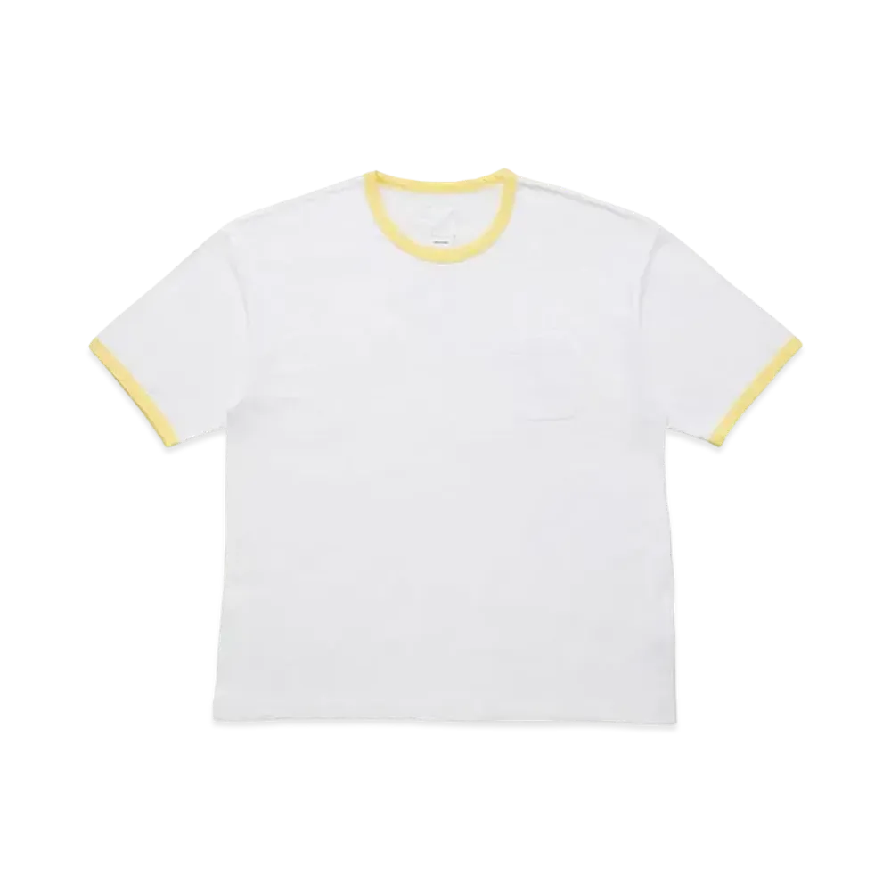 visvim Amplus Ringer Tee S/S "Yellow"