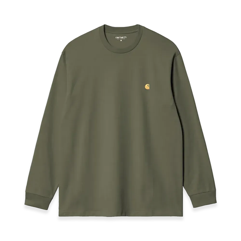 Carhartt WIP L/S Chase T-Shirt "Leaf/Gold"