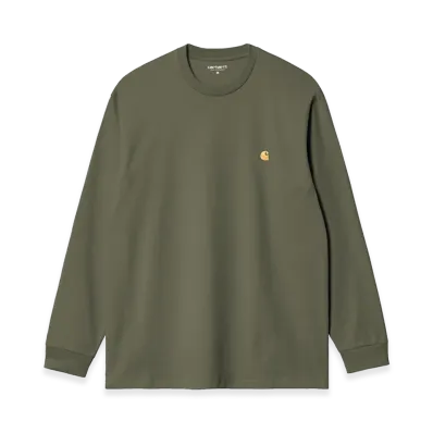 Carhartt WIP L/S Chase T-Shirt "Leaf/Gold"