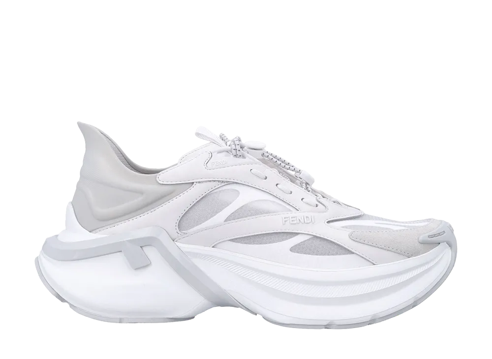 FENDI Women's F-Light Sneakers "Gray"