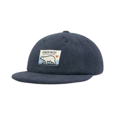 HUMAN MADE FLEECE CAP "Navy"