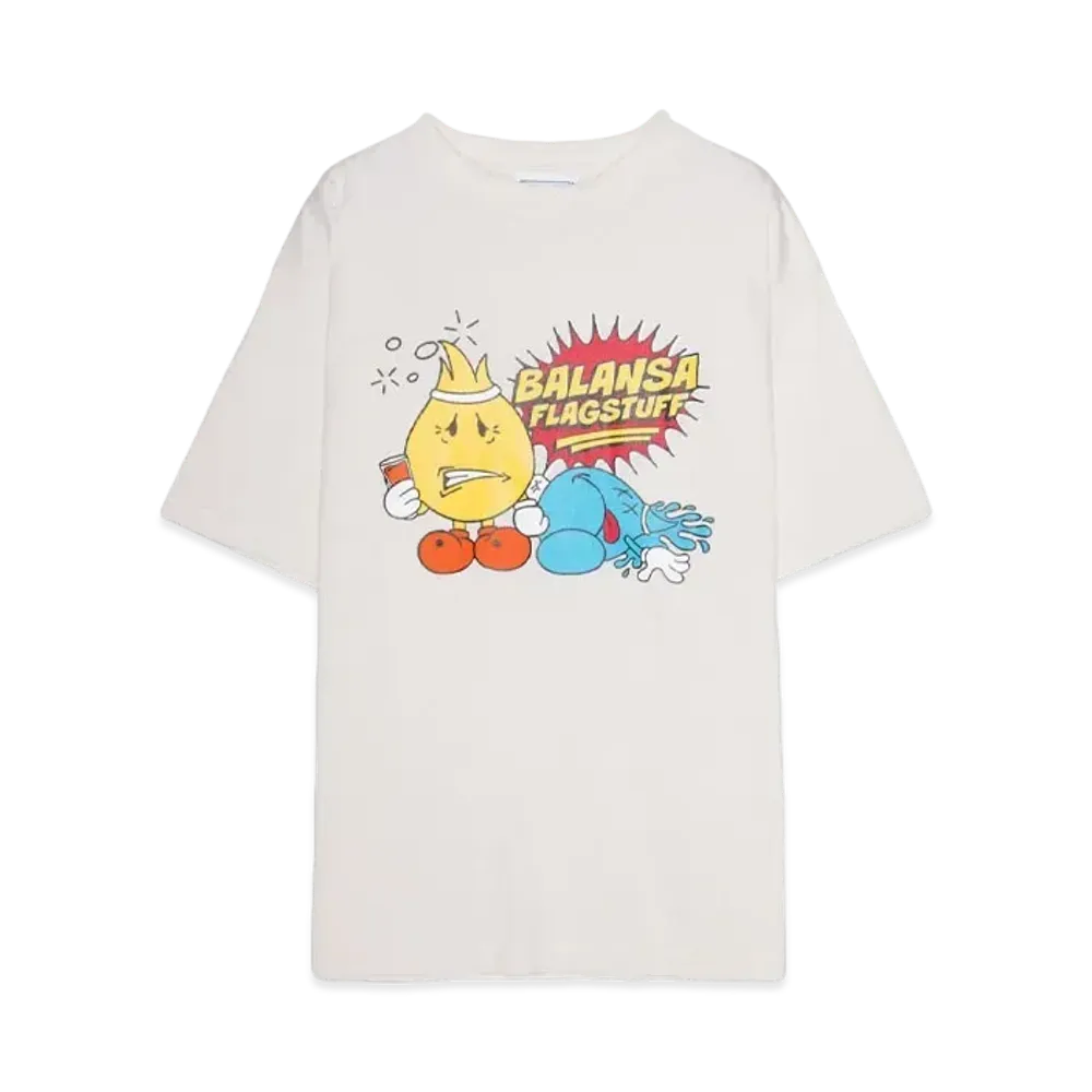 F-LAGSTUF-F "ALCON"Tee "WHITE"