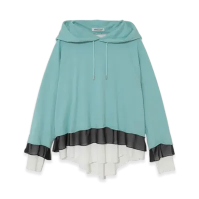 UNDERCOVER Cotton French Terry Sweatshirt Hoodie "Light Blue"