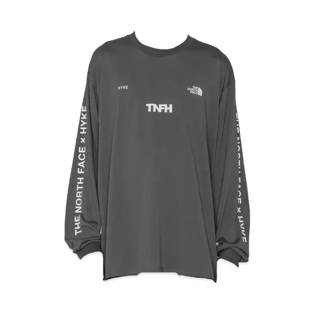 The North Face x HYKE L/S ES Trail Crew Men's "Dark Gray "