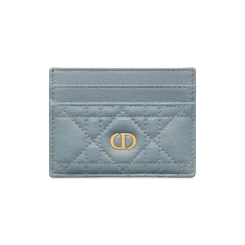 Dior Card Holder "Cloud Blue"