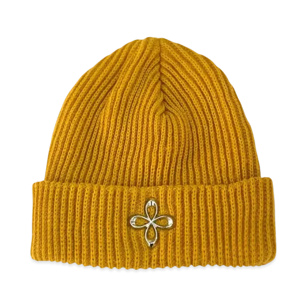 SURGERY Clover Logo Beanie Ver.2 "Mustard"