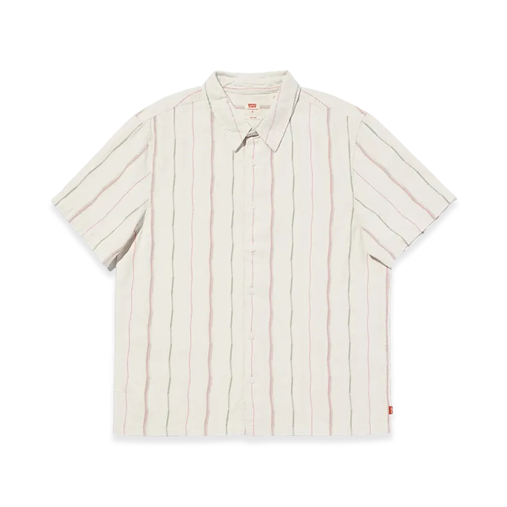 Levi's Regular Collar Short Sleeve Shirt "Off White"