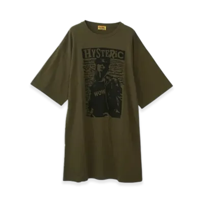 HYSTERIC GLAMOUR Wow Girl One Piece "Khaki"