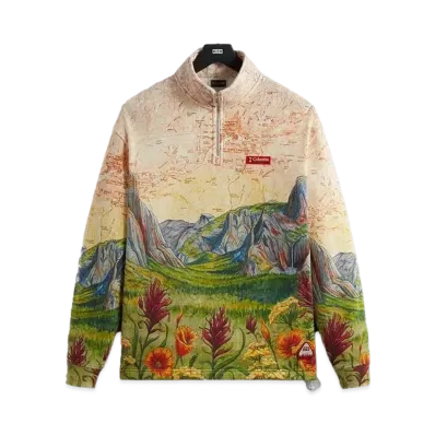 Kith x Columbia Yosemite Quarter Zip "Waffle"