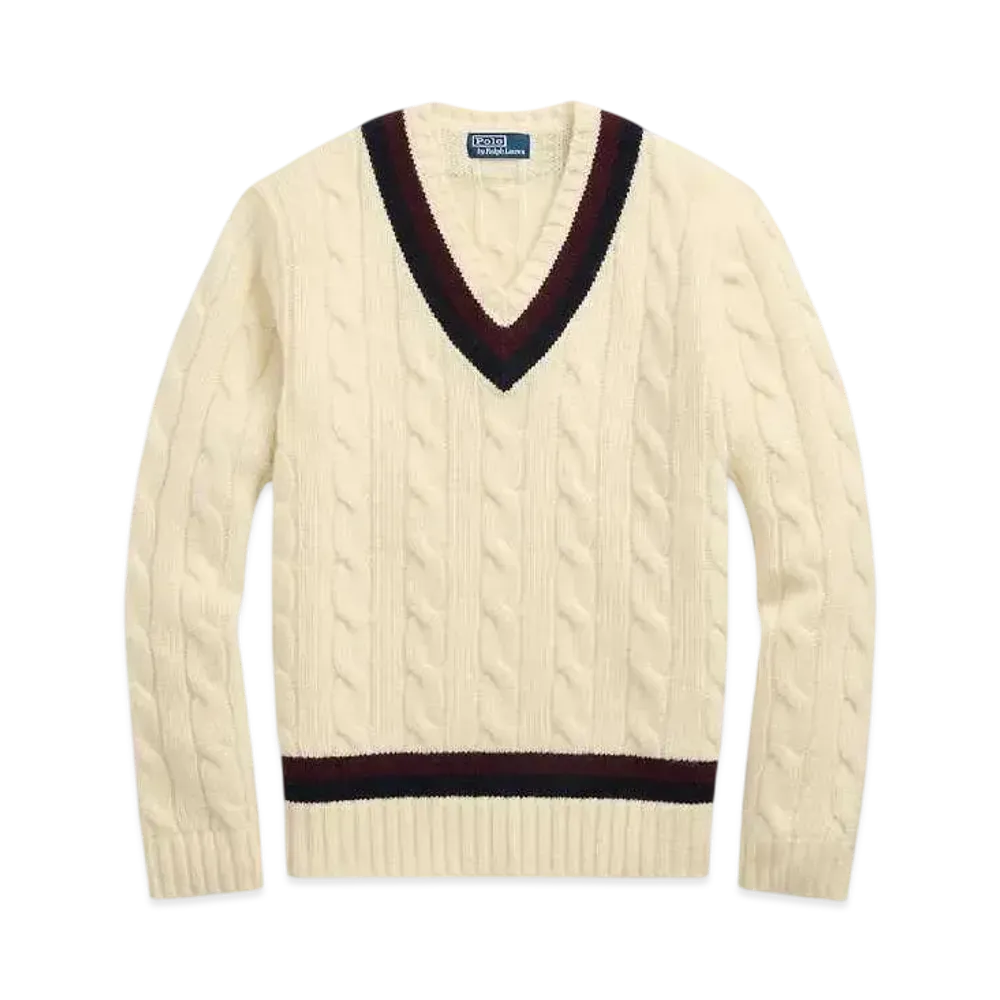 Polo Ralph Lauren Iconic Cricket Sweater "Natural"