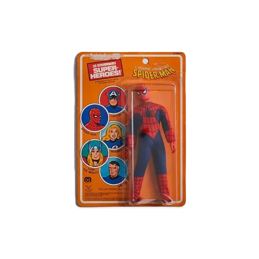 Kith Spider-Man 8" Figure French / Canadian "Multi"