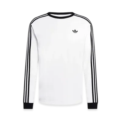 adidas 3-Stripes Long Sleeve T-Shirt "White"