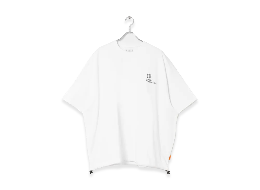 SEE SEE x URBS x S.F.C Super Big SS Tee W/Drawstrings "White"
