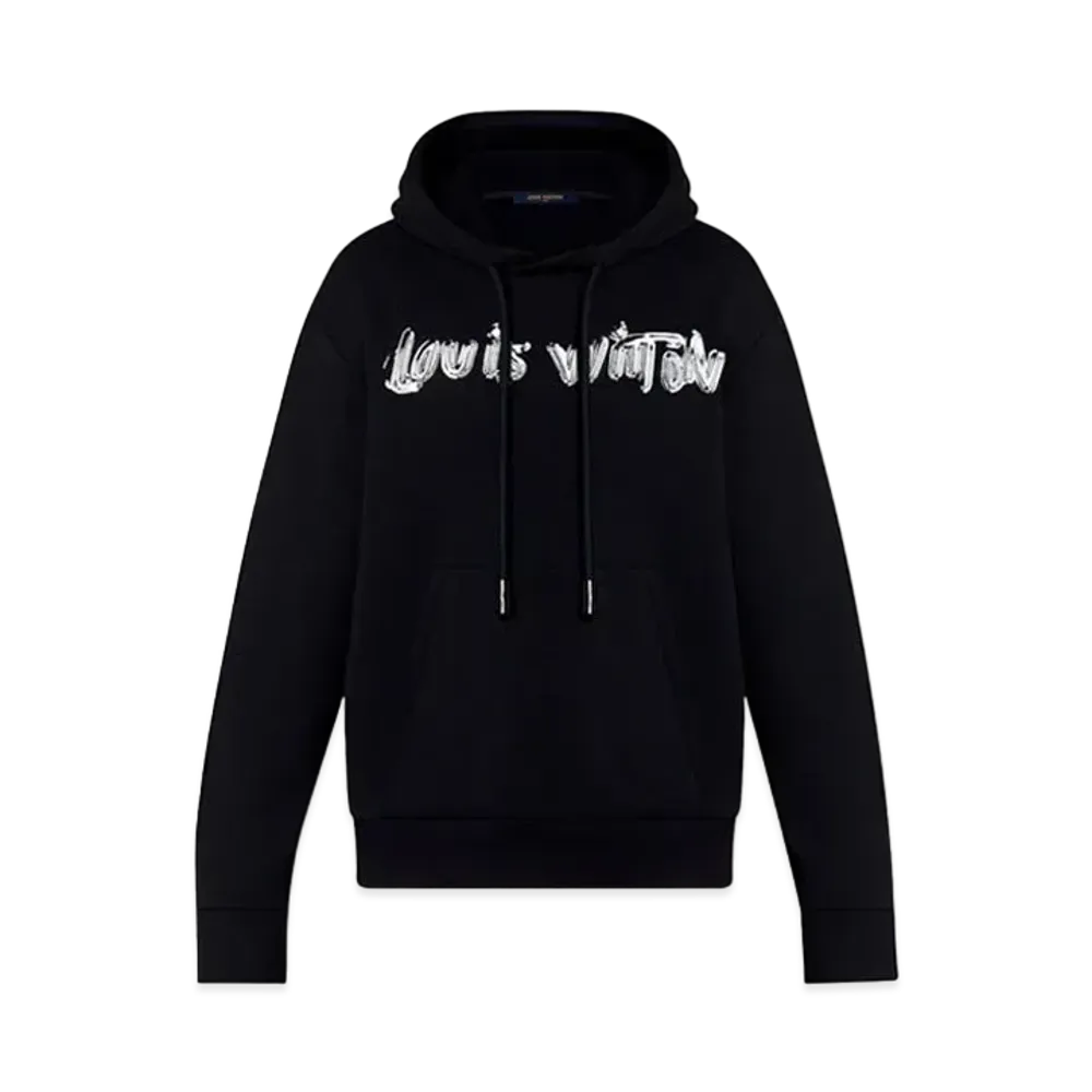 Louis Vuitton Graphic Hoodie "Noir"