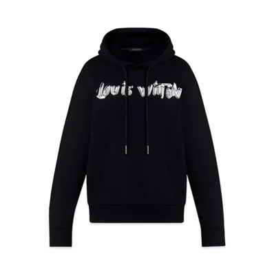 Louis Vuitton Graphic Hoodie "Noir"