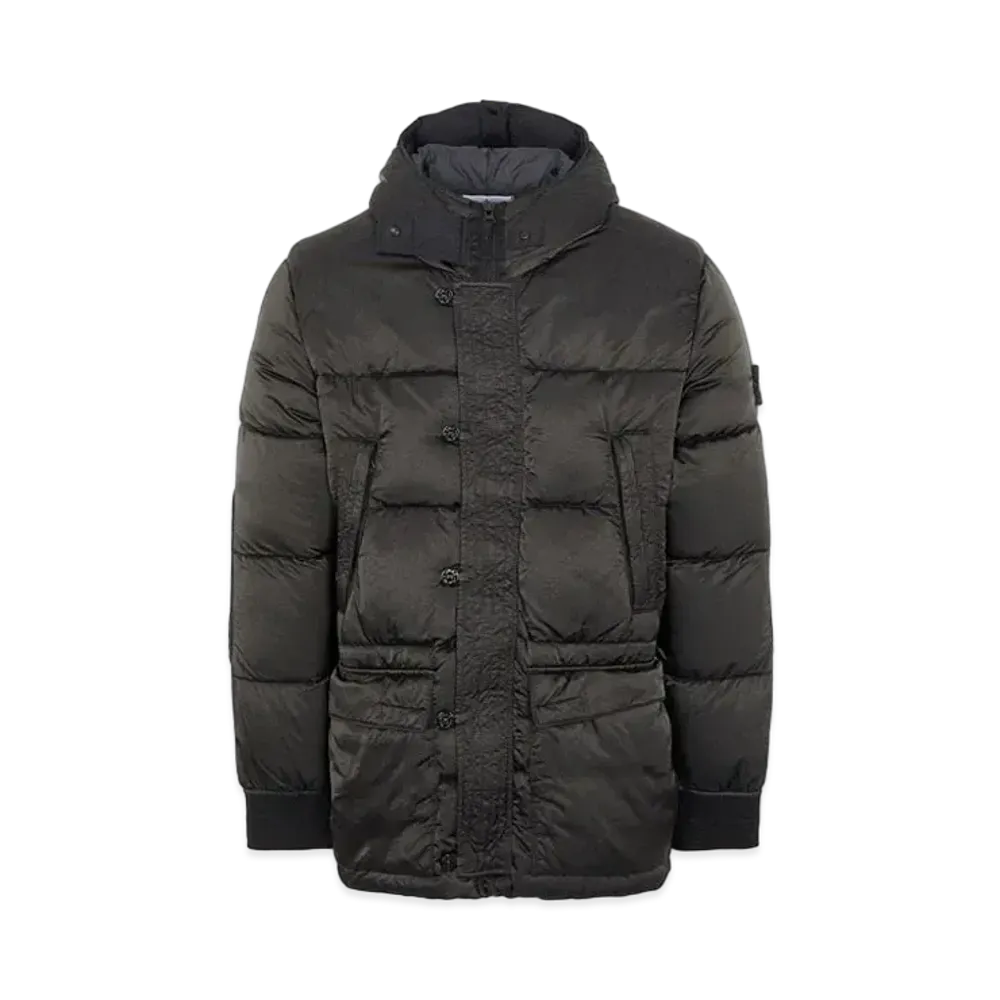 Stone Island 40821 NYLON RASO DOWN-TC "Black"