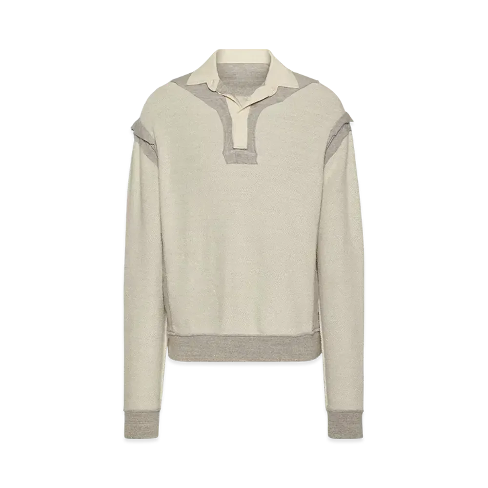 Maison Margiela Men's Decortique Sweatshirt "Melange Gray"