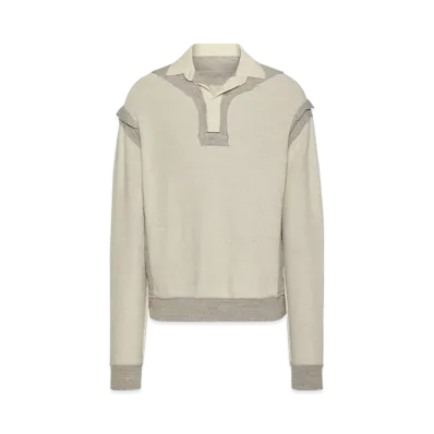 Maison Margiela Men's Decortique Sweatshirt "Melange Gray"
