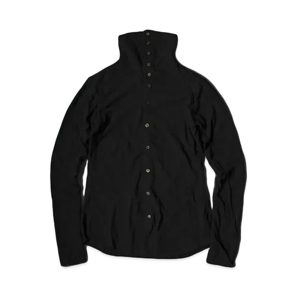KAPITAL 18.5 / TENGU POST-DYED HEIT SHIRT "Black"