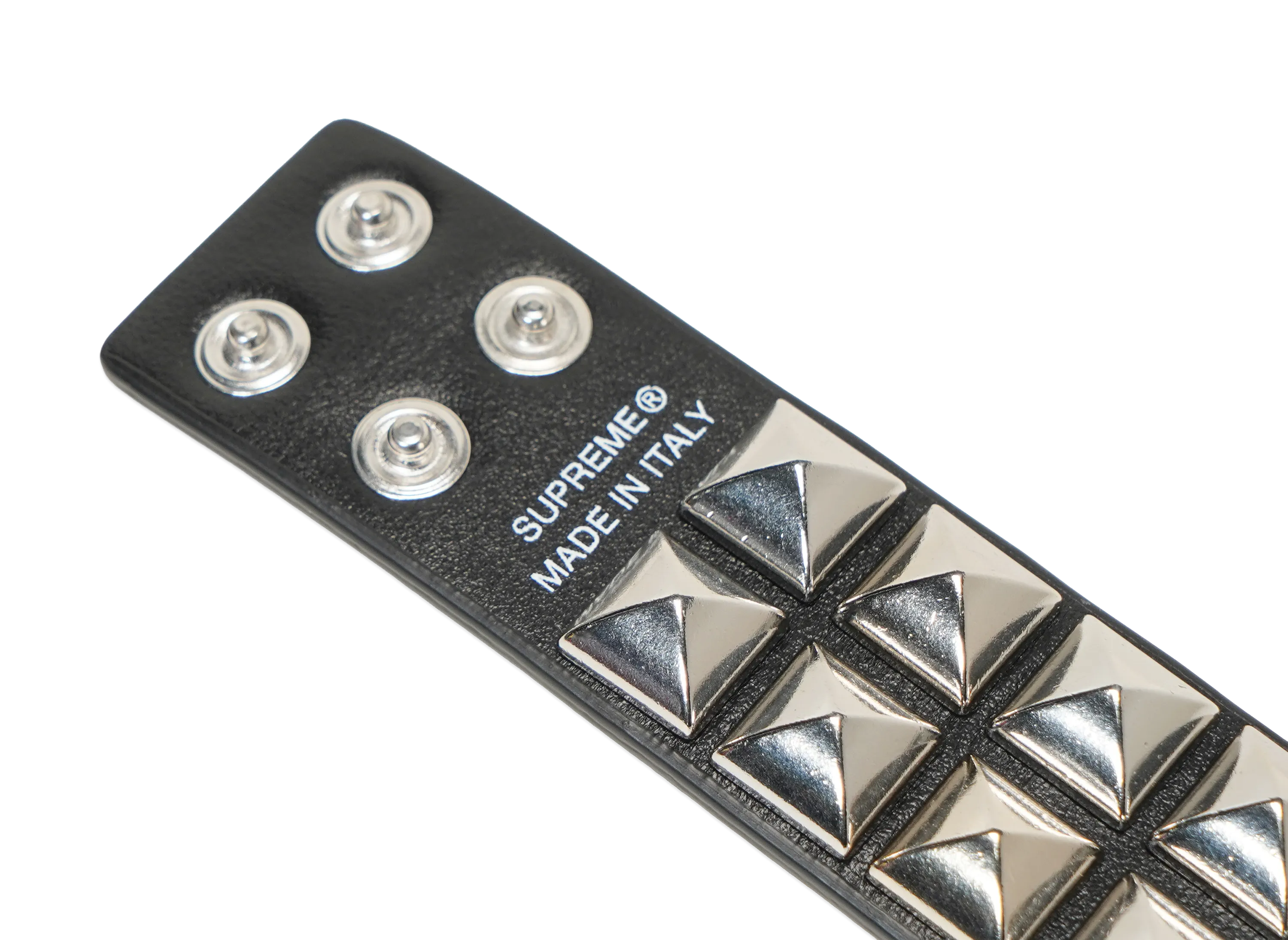 Supreme Studded Leather Bracelet 