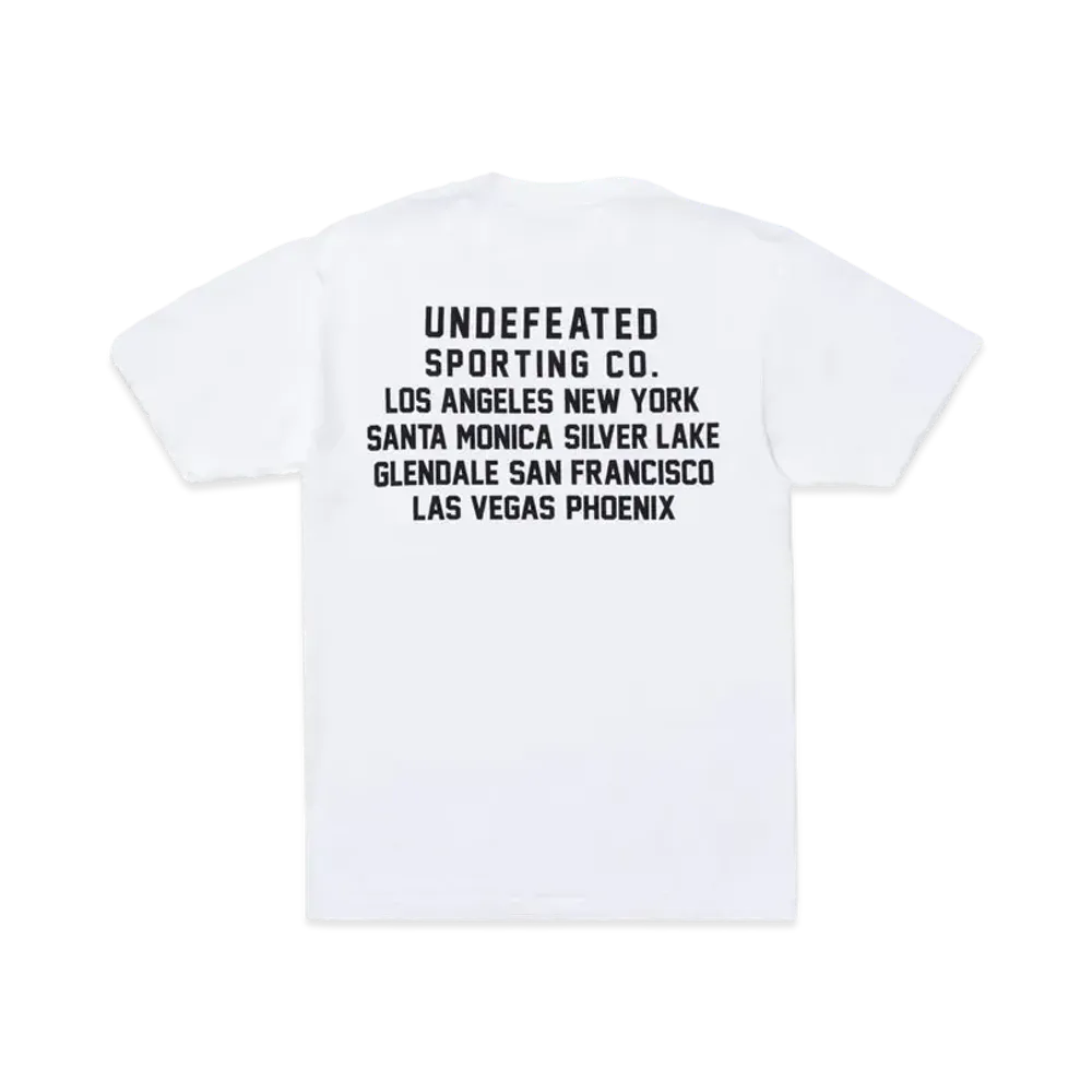 UNDEFEATED Sporting CO S/S Tee "White"