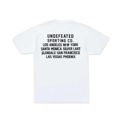 UNDEFEATED Sporting CO S/S Tee "White"