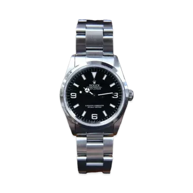 ROLEX Explorer I "Black/Stainless Steel"