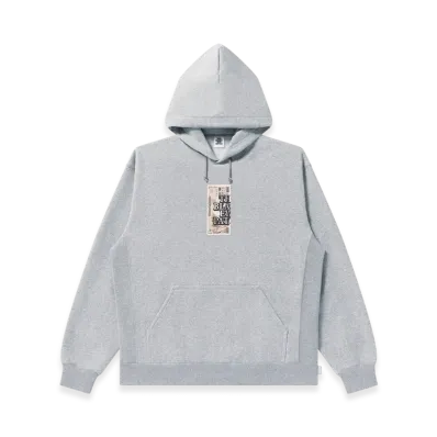 BlackEyePatch OG Yukichi Bill Hoodie "Heather Gray"