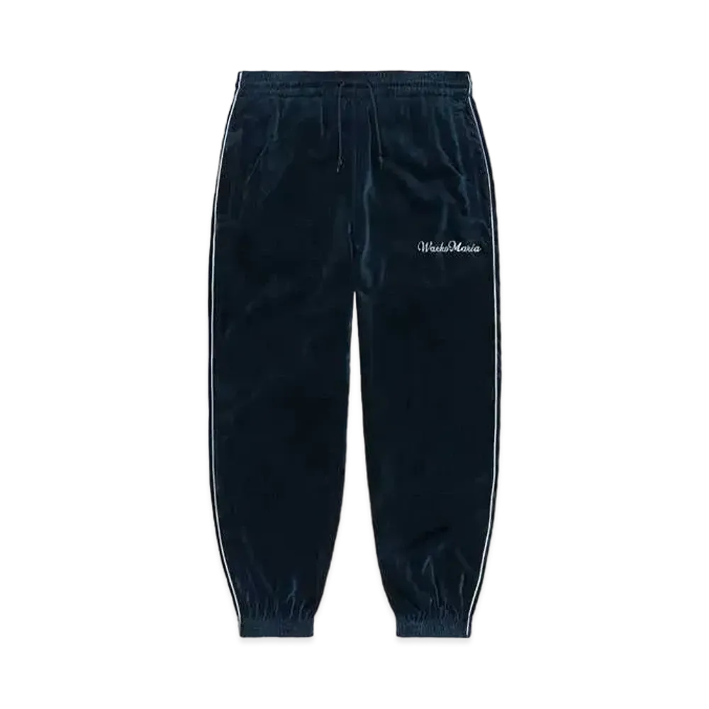 WACKO MARIA Velvet Track Pants "Dark Blue"