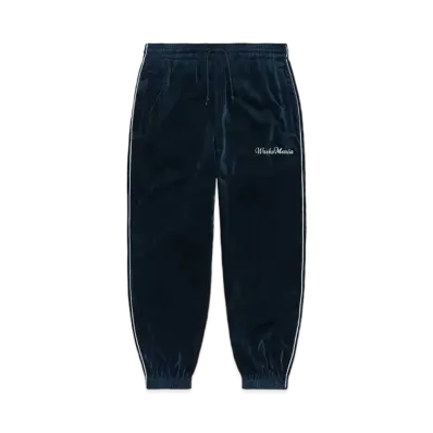 WACKO MARIA Velvet Track Pants "Dark Blue"