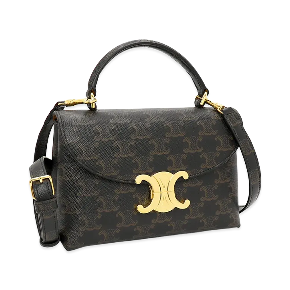CELINE Women's Teen Nino Handbag (with shoulder strap) "Tan"