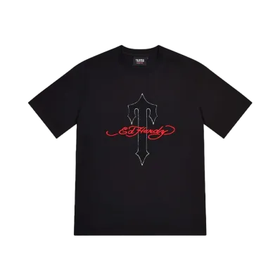 TRAPSTAR x Ed Hardy Ironagte T Tee "Black"