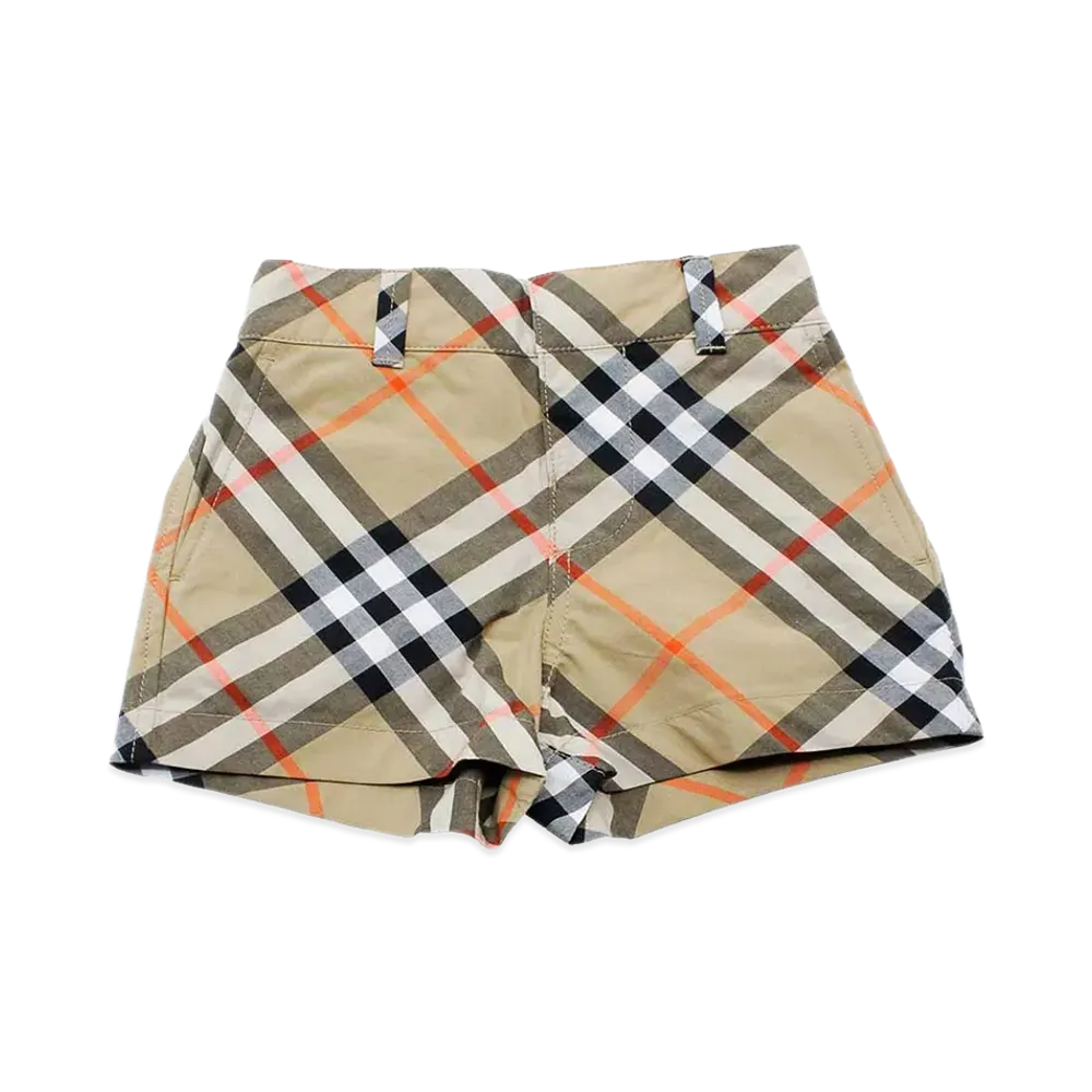 Burberry Kids Shorts "Gray"