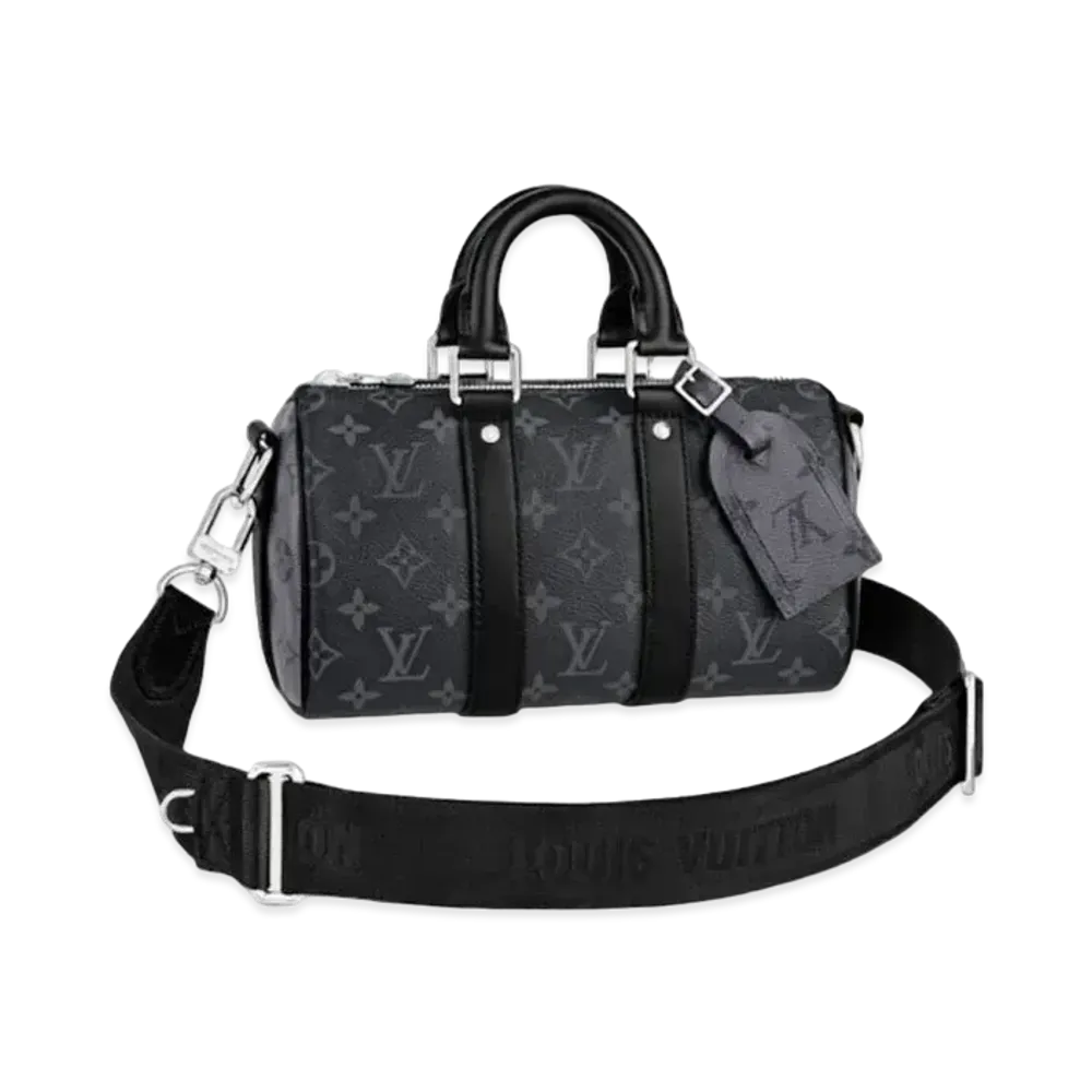 Louis Vuitton Keepall Bandoulière 25 Monogram Eclipse Reverse