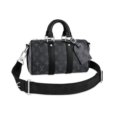 Louis Vuitton Keepall Bandoulière 25 Monogram Eclipse Reverse