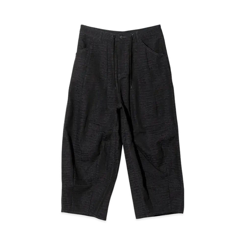 NEEDLES H.D. Pant - Painter - 10oz Denim / Crocodile Jacquard "Black"