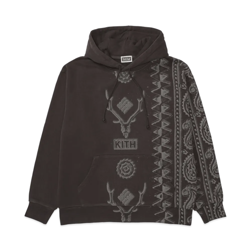 Kith x South2 West8 for Columbia Paisley Nelson Hoodie "Kindling"