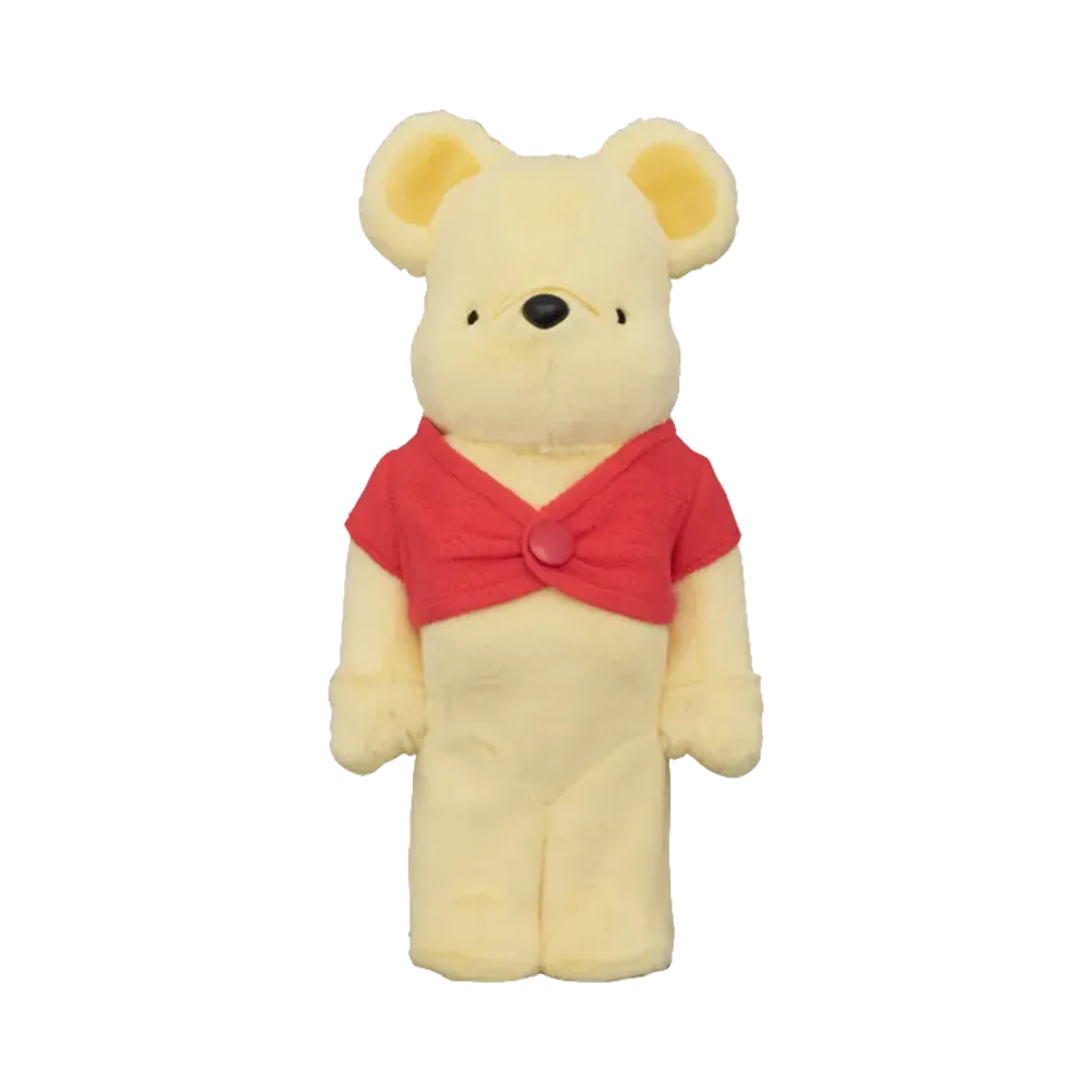 MEDICOM TOY "BEARBRICK" Bearbrick Winnie The Pooh Costume Ver. (Original) 400%