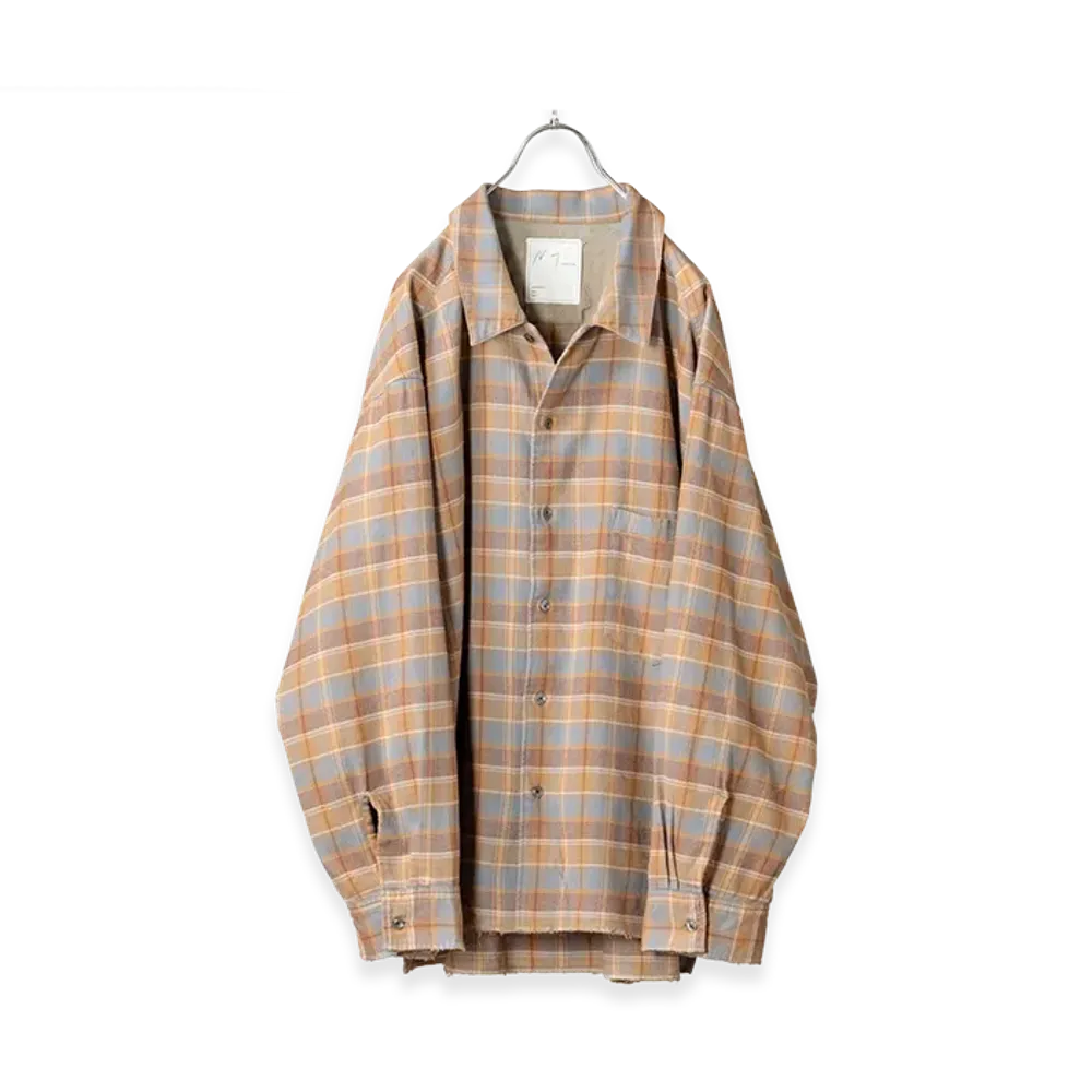 ANCELLM Nel Check Shirt "Pattern A"