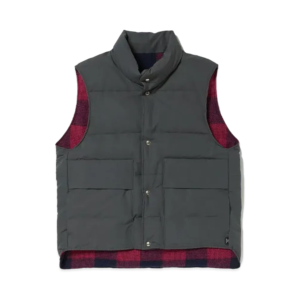 N.HOOLYWOOD Down Vest "Charcoal"