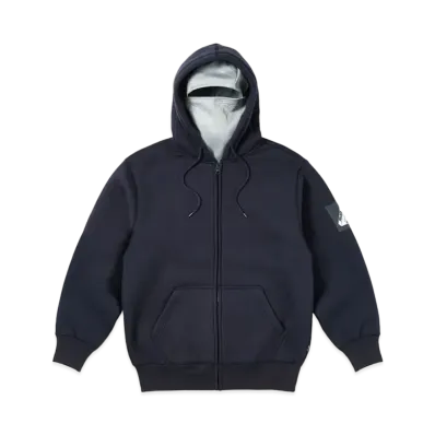 PALACE Facemask Shearling Thermal Hood "Navy"