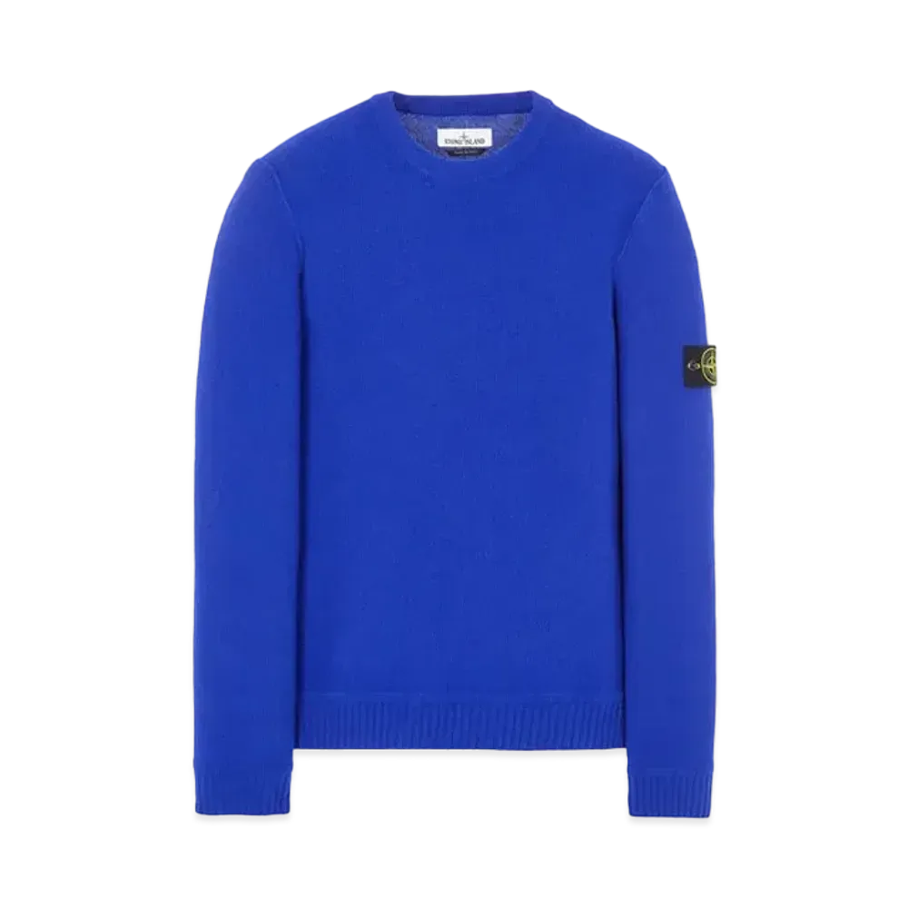 Stone Island 577B6 GEELONG WOOL "Periwinkle"