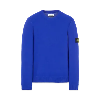 Stone Island 577B6 GEELONG WOOL "Periwinkle"
