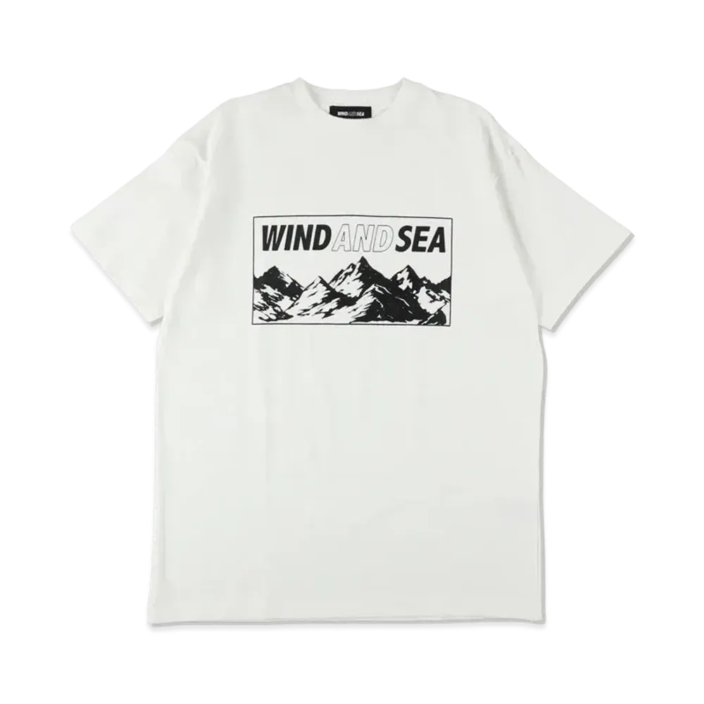 WIND AND SEA Mountain Range S/S T "White"