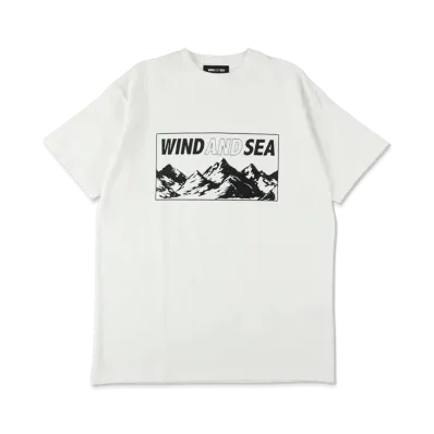 WIND AND SEA Mountain Range S/S T "White"