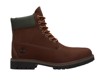 Timberland Heritage 6-Inch Waterproof Boots "Dark Brown"