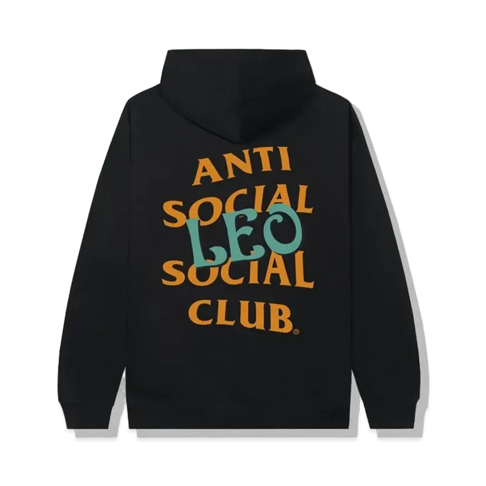 ANTI SOCIAL SOCIAL CLUB Leo Hoodie "Black"