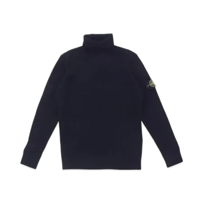 Stone Island Full Rib RWS Wool "Navy"