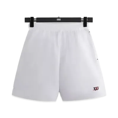 Kith x Wilson Tournament Short 7 "Bright White"