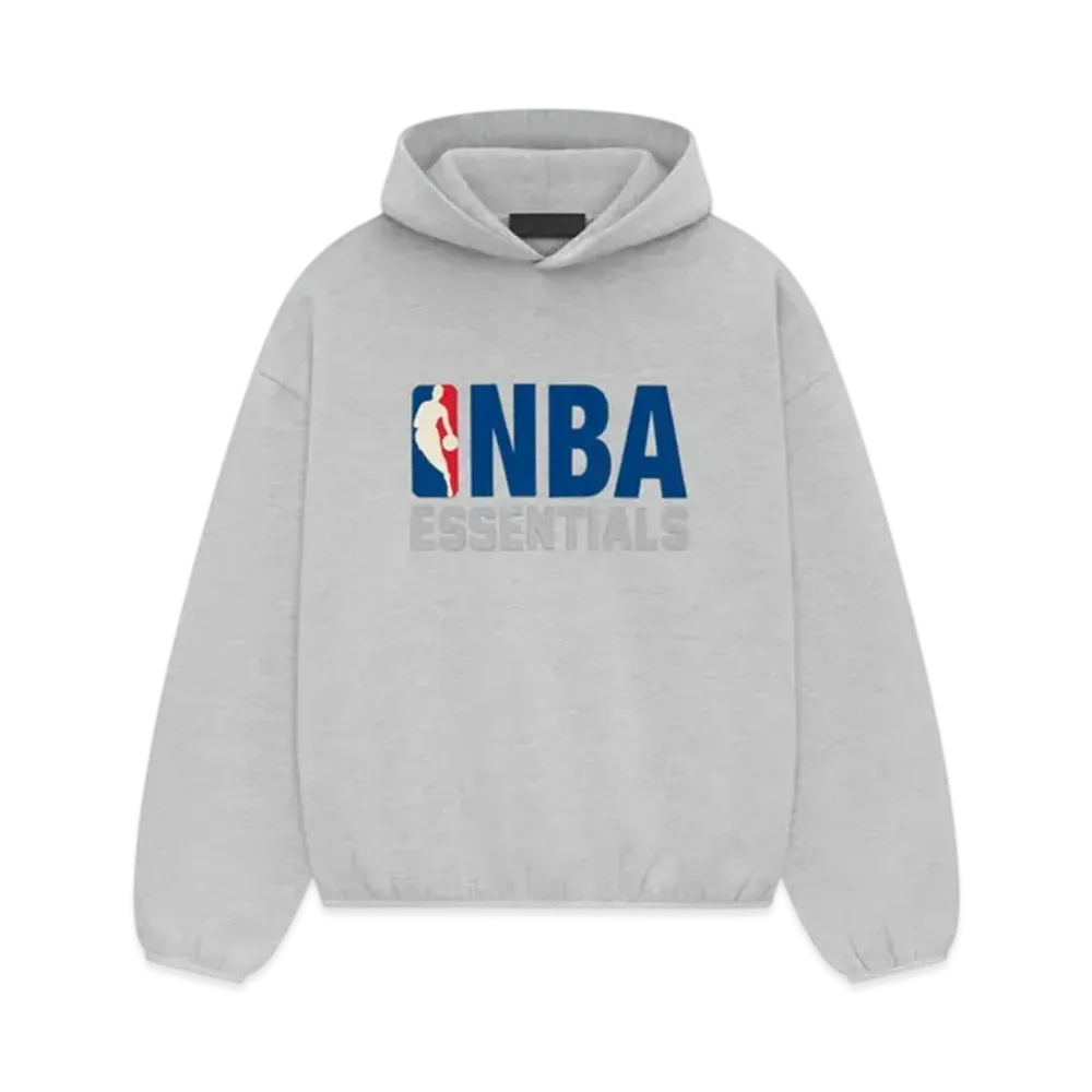FEAR OF GOD ESSENTIALS x NBA Hoodie "Light Heather"